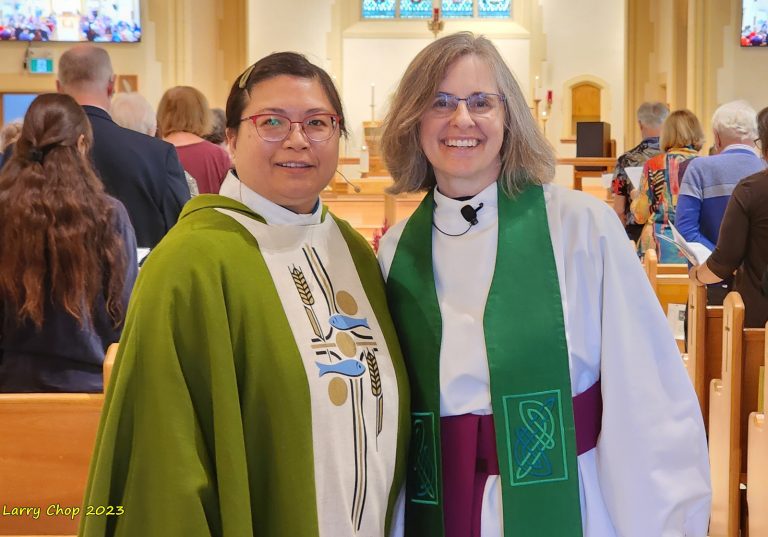 The Rev. Chung Yan Lam and The Ven. Kathryn Otley